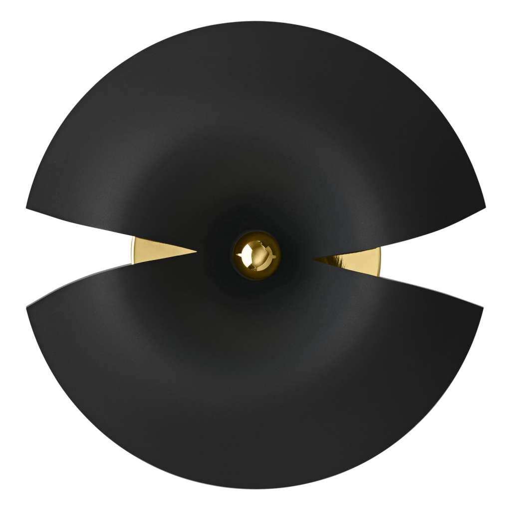 AYTM - Cycnus Wandleuchte - schwarz/gold - indoor