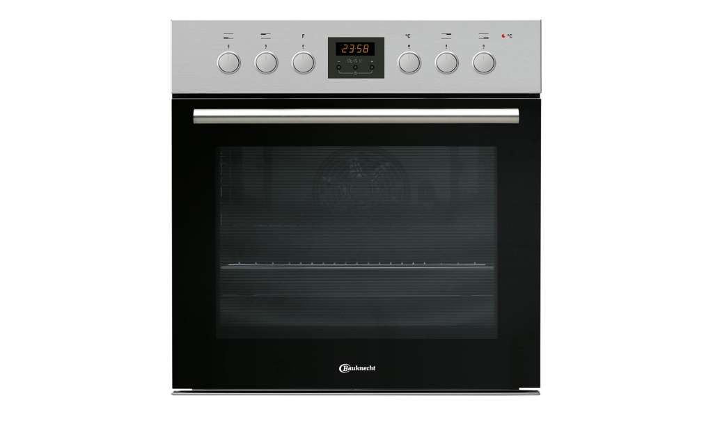 Bauknecht Einbau-Herdset  HEKO H200 ¦ silber ¦ Glas , Edelstahl, Metall-lackiert Elektrogeräte > Backöfen, Herde & Kochfelder - Höffner