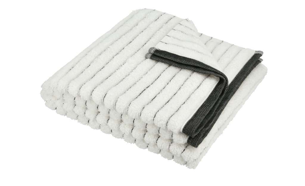 VOSSEN Handtuch  Hardy ¦ weiß ¦ 90% Bio-Baumwolle, 10% Polyester Badtextilien und Zubehör > Handtücher & Badetücher > Handtücher - Höffner