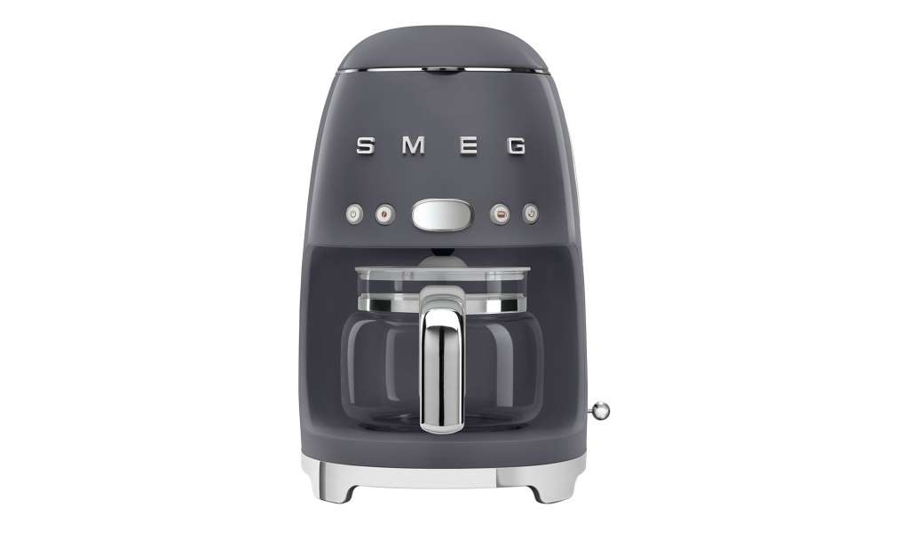 smeg Kaffeeautomat  DCF02GREU ¦ grau ¦ Kunststoff, Edelstahl Elektrokleingeräte > Kaffee & Espressomaschinen - Höffner