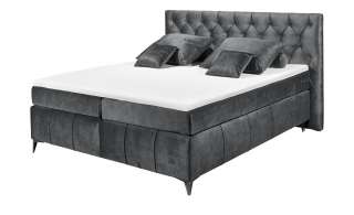 uno Boxspringbett  Pembroke ¦ grau Betten > Boxspringbetten > Boxspringbetten 180x200 - Höffner