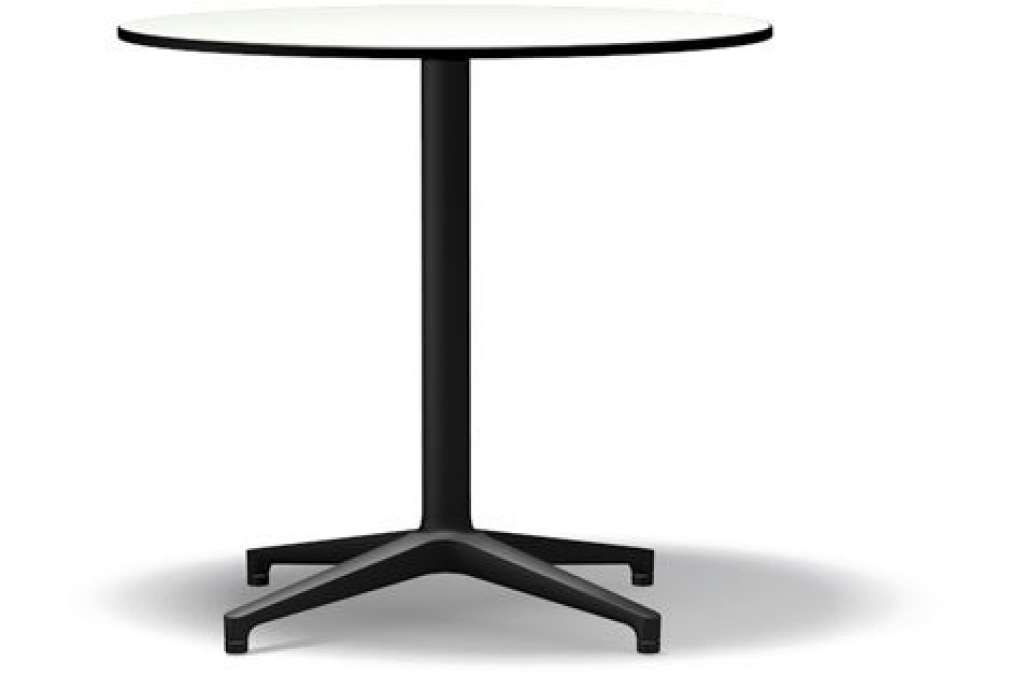 Vitra - Bistro Table outdoor - rund - weiß - indoor