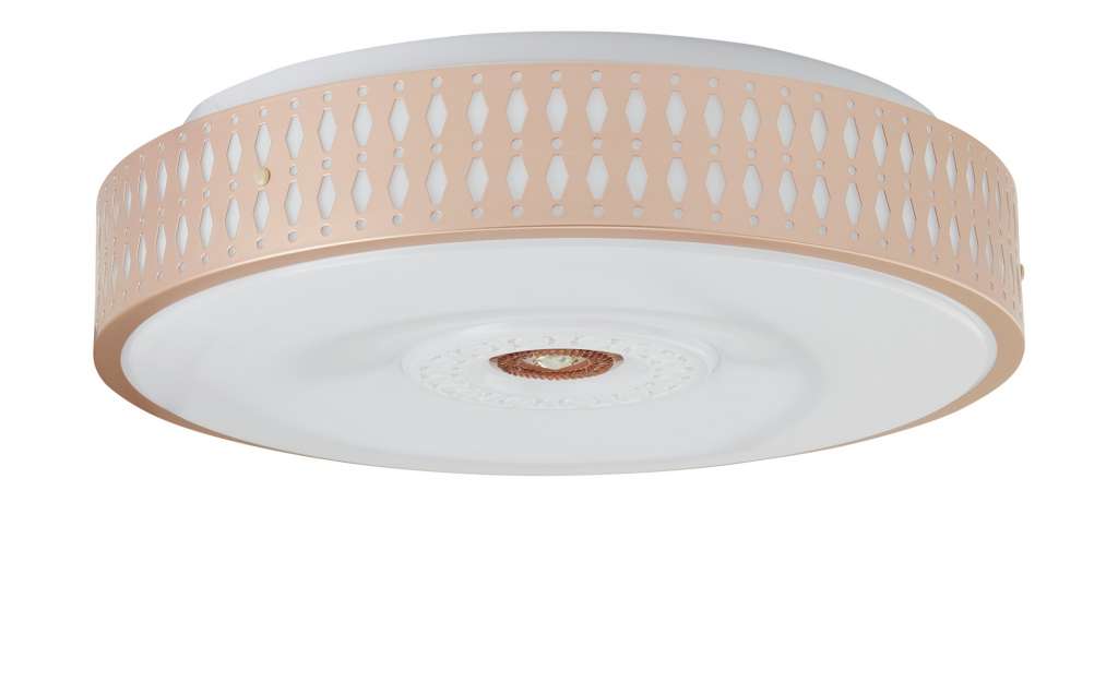 Fischer-Honsel LED-Deckenleuchte gold/ weiß ¦ goldØ: 40 Lampen & Leuchten > Innenleuchten > Deckenleuchten - Höffner