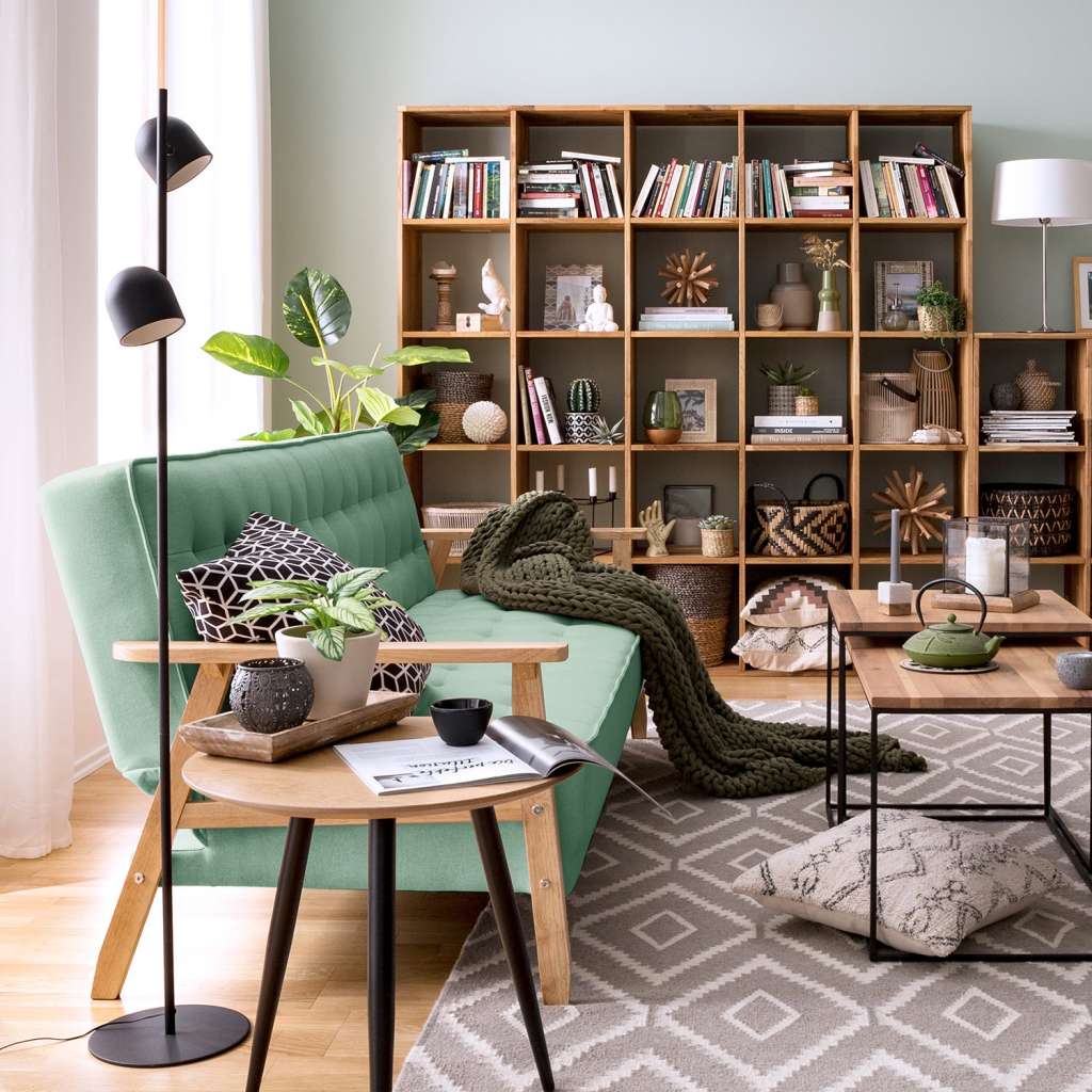 home24 Schlafsofa Mid Century II