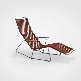 Houe - Click Sunrocker Liegestuhl - Paprika - outdoor