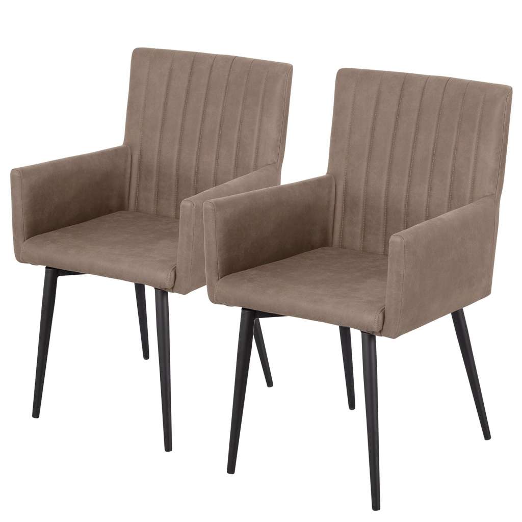 home24 Armlehnenstuhl Casson (2er-Set)