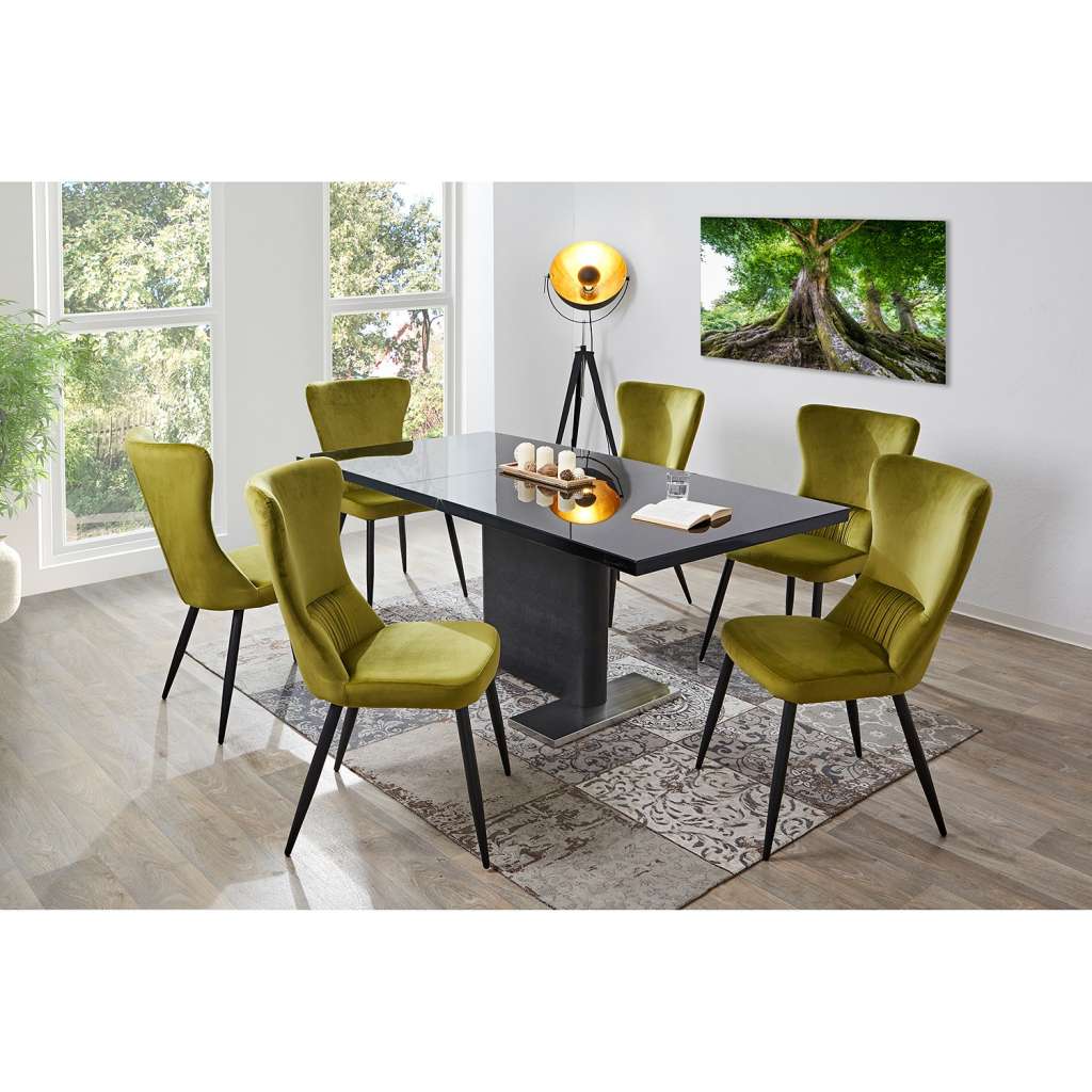 home24 Polsterstuhl Agones (2er Set)