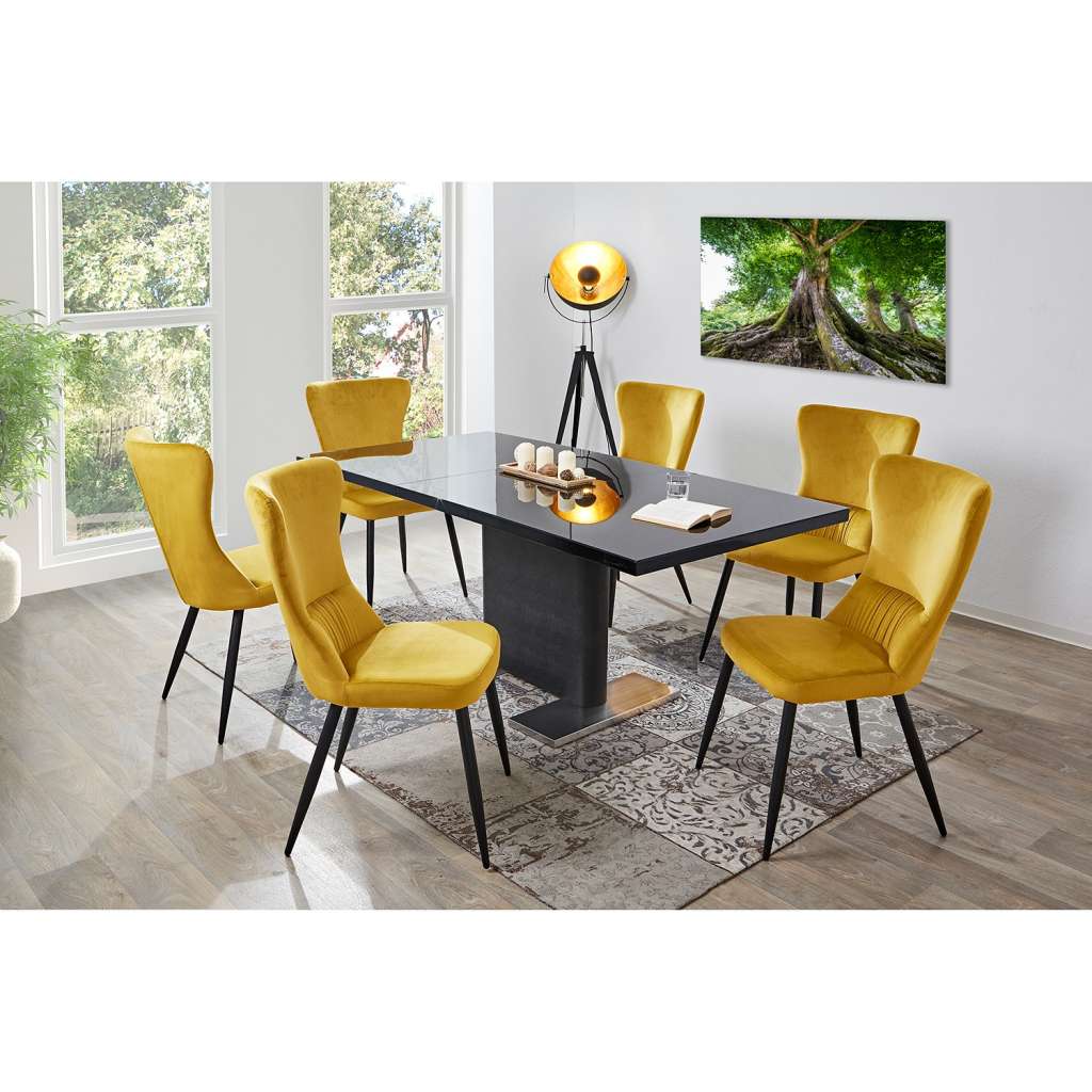 home24 Polsterstuhl Agones (2er Set)