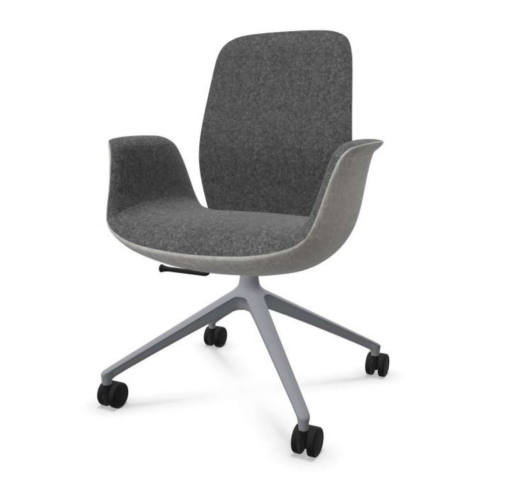 Profim - Ellie Pro 20HST Bürostuhl - Synergy  Vorderseite SY 15 / Rückseite SY 13 - indoor