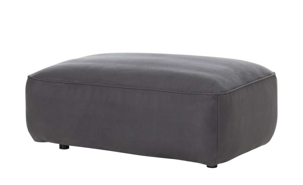 Hocker  Ariano ¦ grau Polstermöbel > Hocker - Höffner