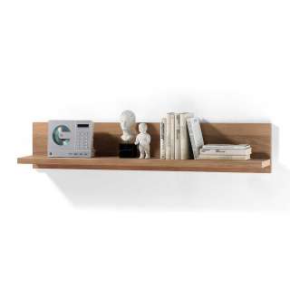 Wandregal in Asteiche Bianco furniert Landhausstil
