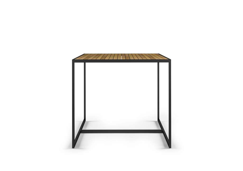Röshults - Open Bistro Bartisch - goldbraun - 100 x 100 cm - outdoor