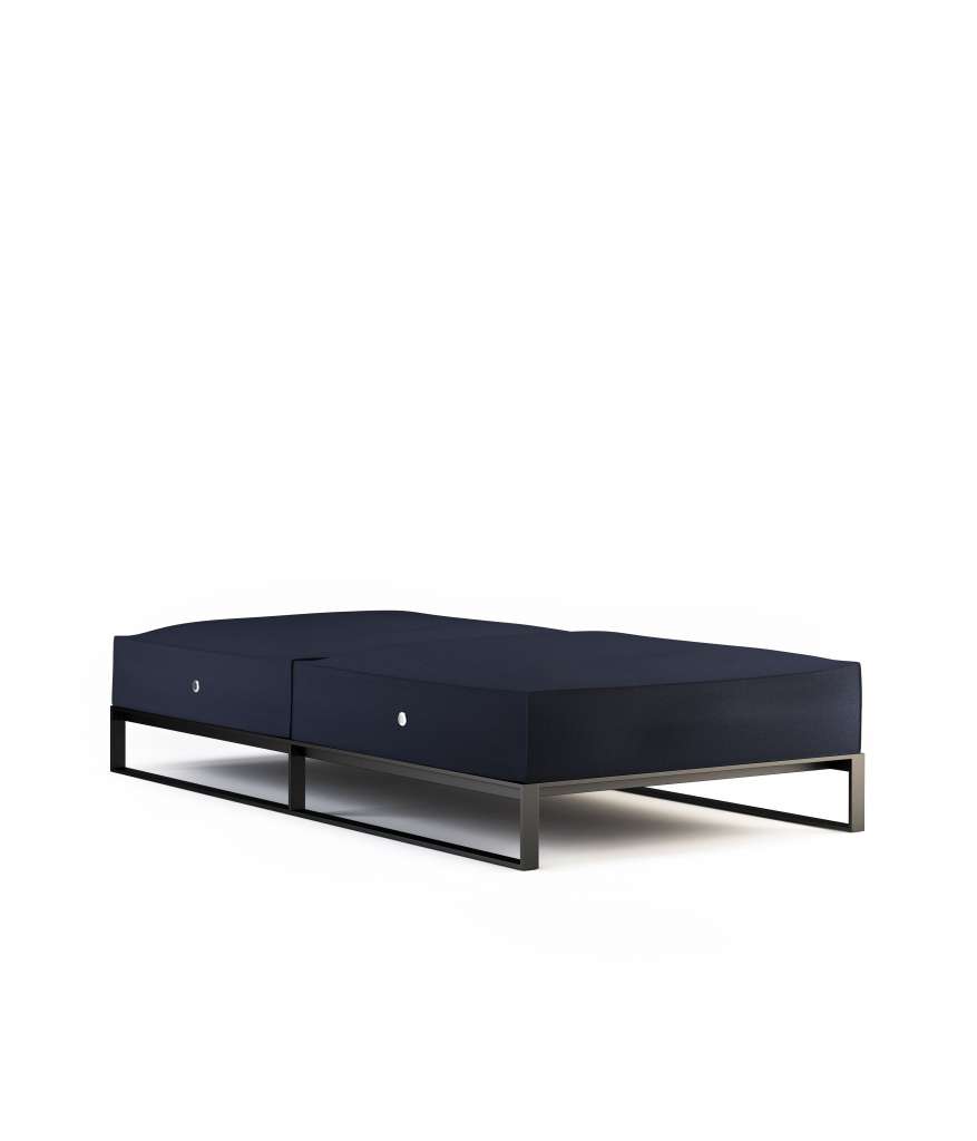 Röshults - Garten Moore Daybed - marineblau - outdoor