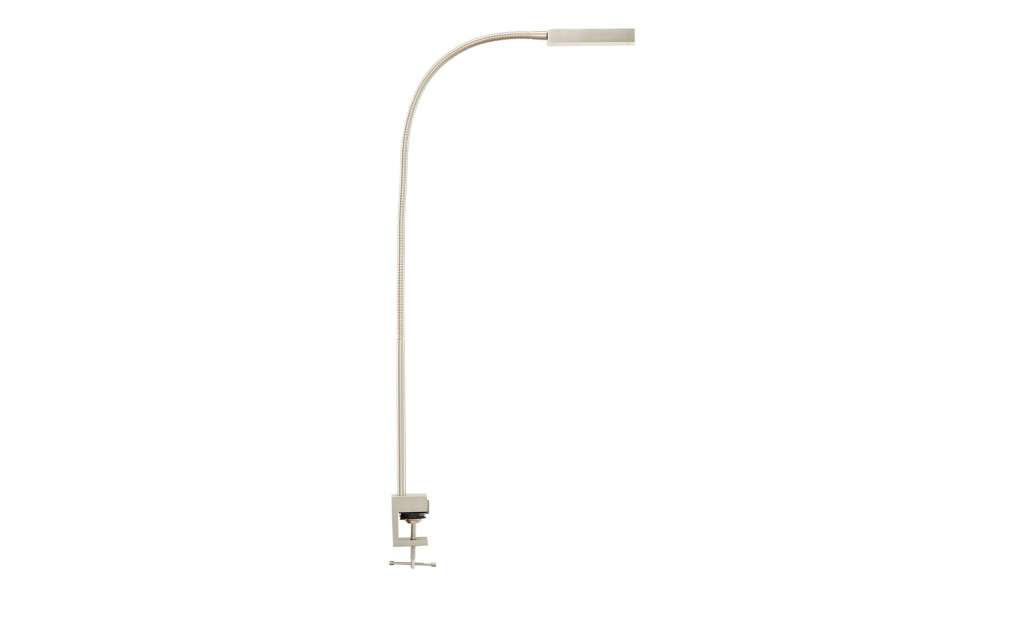 Fischer-Honsel LED-Klemmleuchte, Nickel-matt mit Gestensteuerung ¦ gold Lampen & Leuchten > Innenleuchten > Tischlampen - Höffner