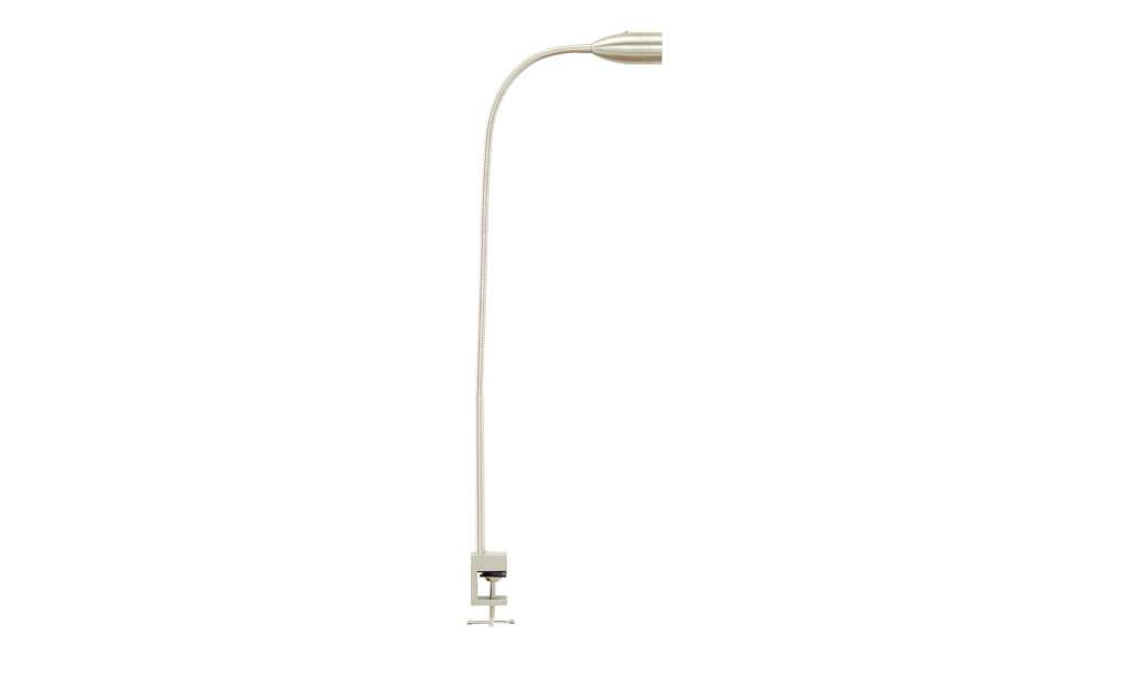 Fischer-Honsel LED-Klemmleuchte, 1-flammig Nickel-matt ¦ silber Lampen & Leuchten > Innenleuchten > Tischlampen - Höffner