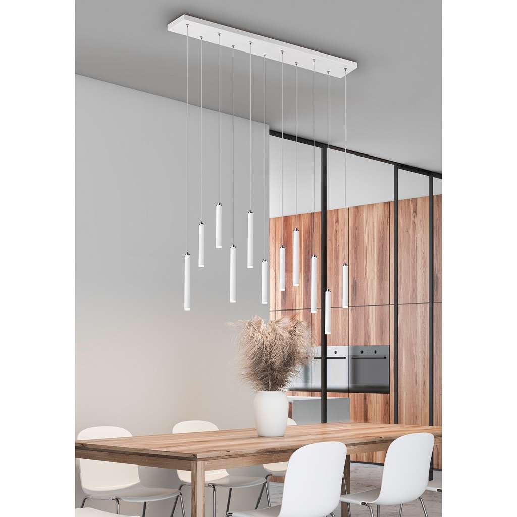 home24 LED-Pendelleuchte Tubular I