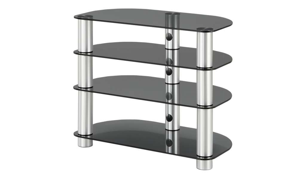 TV-Rack   Maaschwitz ¦ schwarz TV- & Media Möbel > TV-Schränke - Höffner