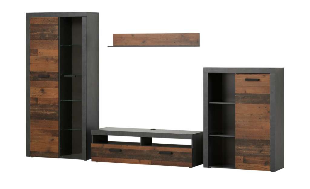 Wohnkombination  Tavola ¦ holzfarben Wohnwände - Höffner