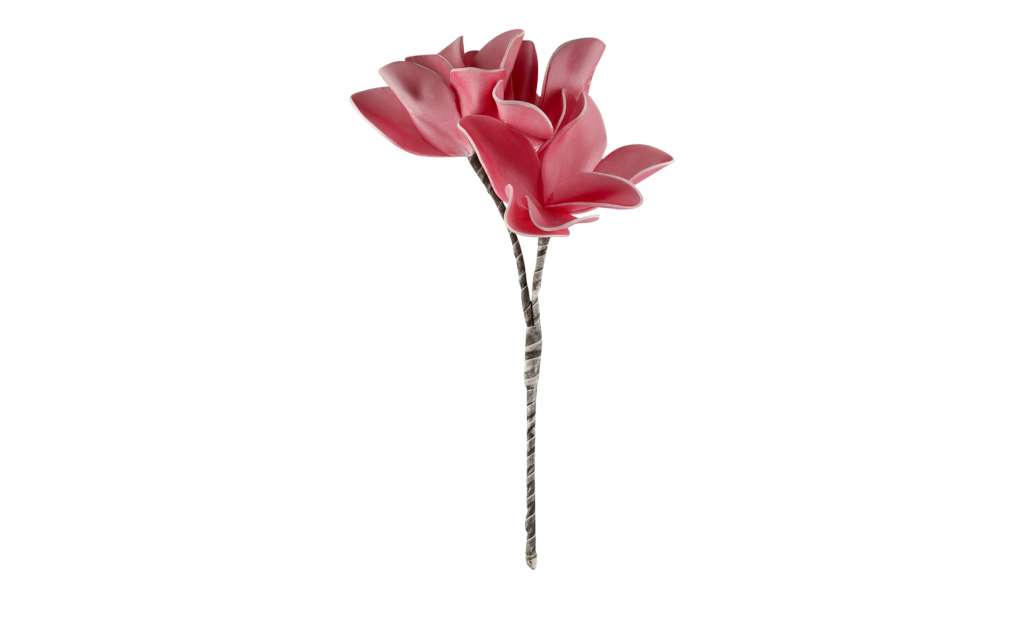 Soft Flower Magnolie ¦ rosa/pink ¦ Metall, Kunststoff Dekoration > Kunstblumen - Höffner