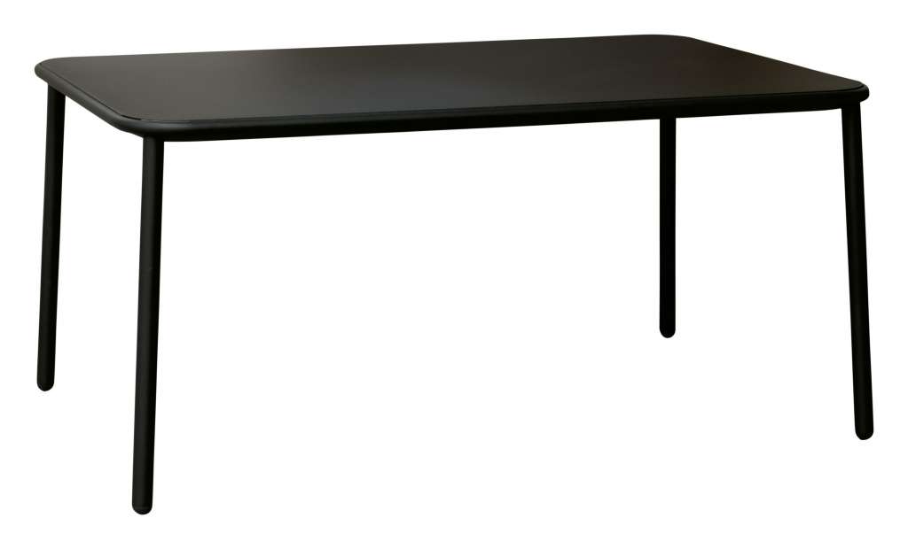 Emu - Yard Tisch - Aluminium - schwarz - outdoor