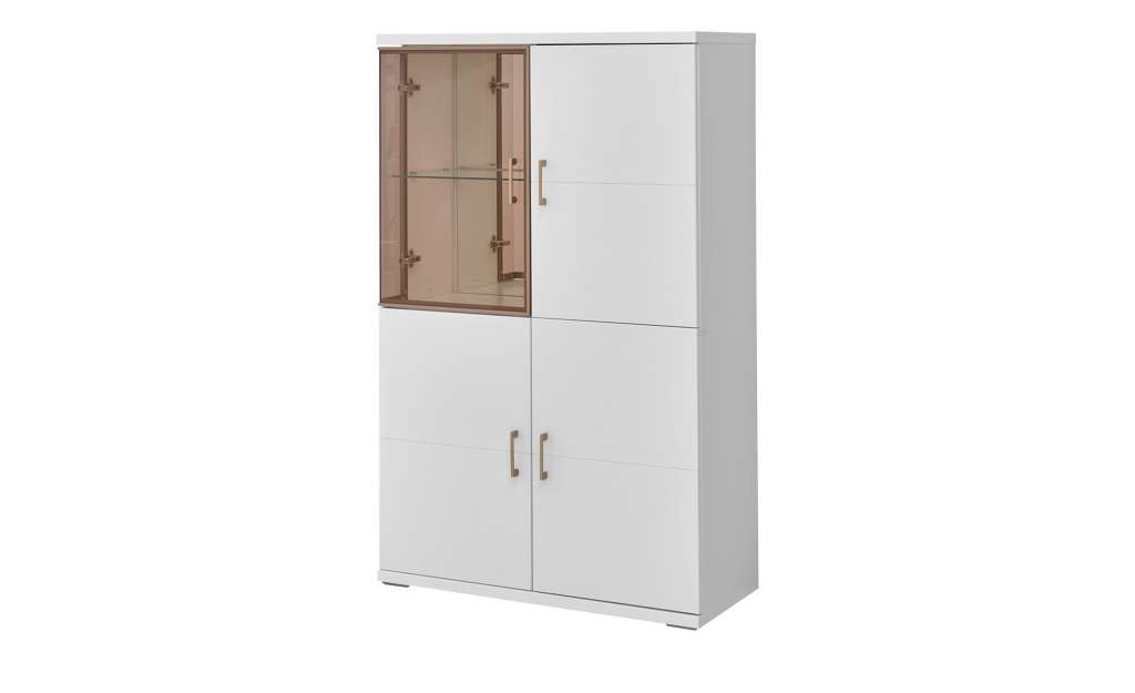 uno Highboard  Asbach ¦ weiß Kommoden & Sideboards > Highboards - Höffner