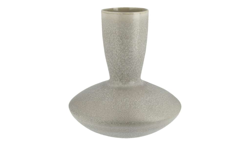 Vase ¦ grau ¦ SteinzeugØ: 27 Dekoration > Vasen - Höffner