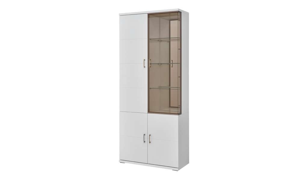 uno Vitrine  Asbach ¦ weiß Kommoden & Sideboards > Vitrinen - Höffner