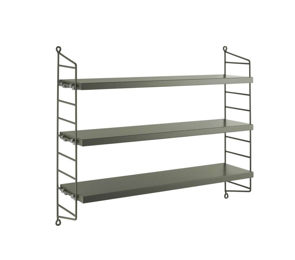 String Furniture - Pocket Regal - sage/sage - indoor