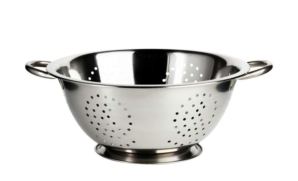 Seiher 28 cm ¦ silber ¦ EdelstahlØ: 28 Küchenzubehör & Helfer > Siebe & Seiher - Höffner