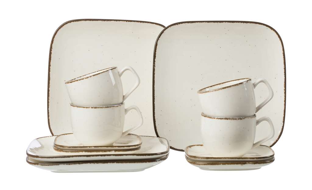 Ritzenhoff & Breker Kaffeservice 12-tlg.  Casa ¦ creme ¦ Steinzeug Geschirr > Geschirrsets > Kaffeeservice - Höffner