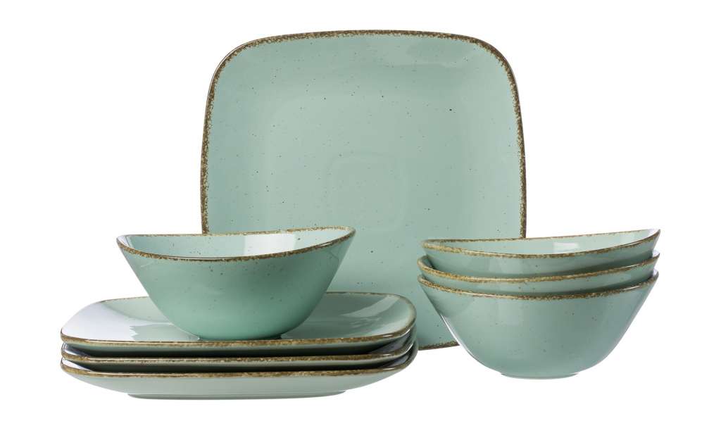 Ritzenhoff & Breker Tafelservice 8-tlg.  Casa ¦ blau ¦ Steinzeug Geschirr > Geschirrsets > Tafelservice - Höffner