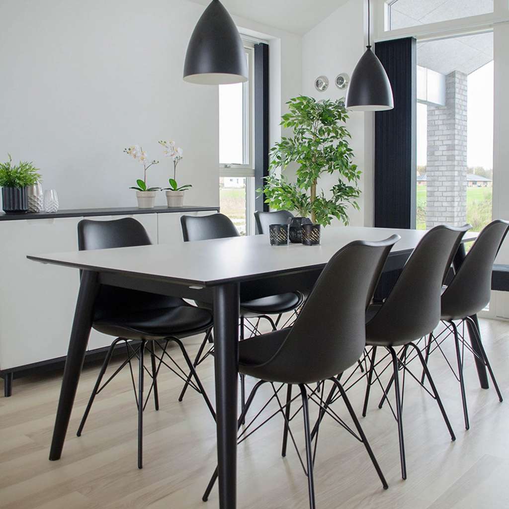 home24 Esstisch Poil (mit Ansteckplatten)