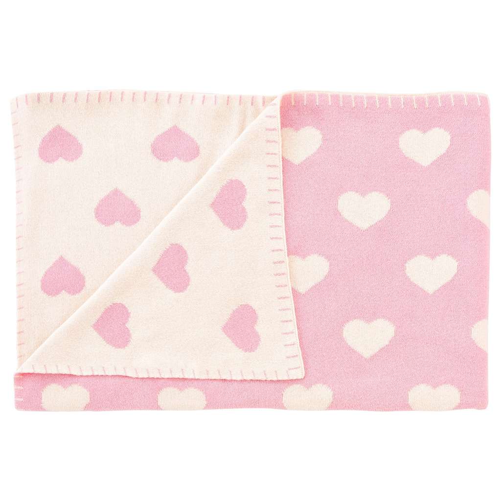 home24 Babykuscheldecke Herzchen