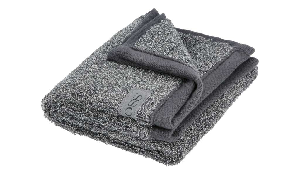 Ross Gästetuch  4120 Melange ¦ grau ¦ 100% Baumwolle Badtextilien und Zubehör > Handtücher & Badetücher > Gästetücher - Höffner