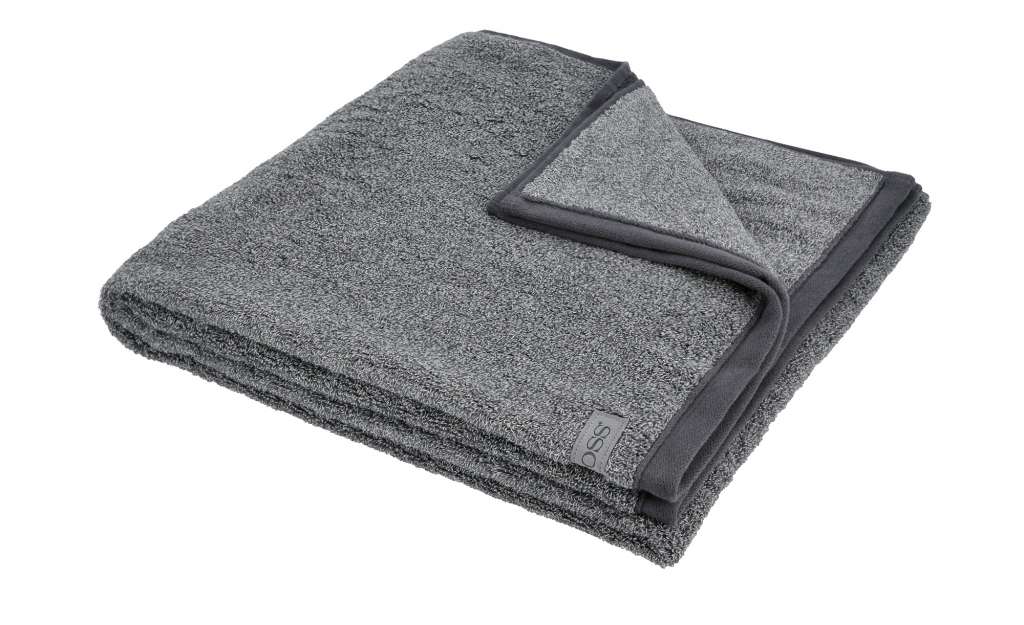 Ross Duschtuch  4120 Melange ¦ grau ¦ 100% Baumwolle Badtextilien und Zubehör > Handtücher & Badetücher > Handtücher - Höffner