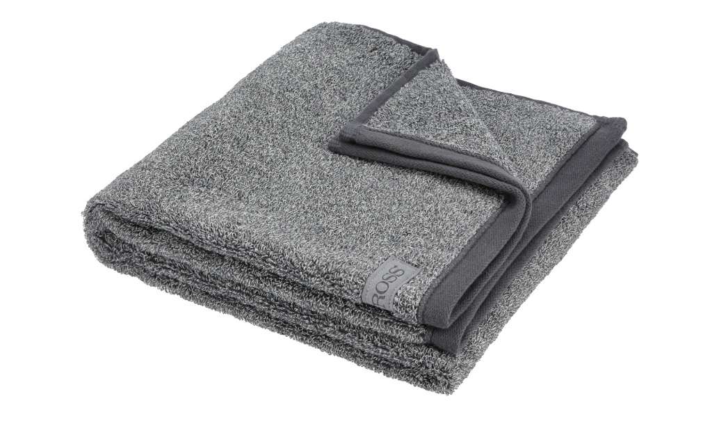 Ross Handtuch  4120 Melange ¦ grau ¦ 100% Baumwolle Badtextilien und Zubehör > Handtücher & Badetücher > Handtücher - Höffner
