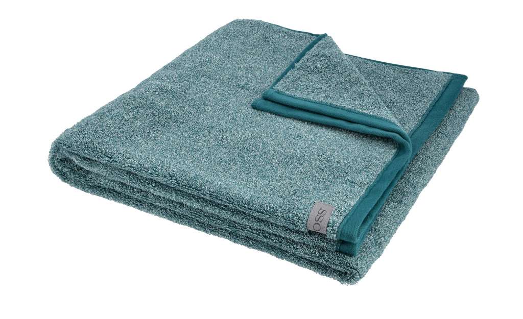 Ross Duschtuch  4120 Melange ¦ grün ¦ 100% Baumwolle Badtextilien und Zubehör > Handtücher & Badetücher > Handtücher - Höffner