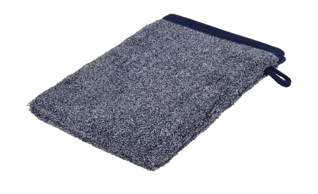 Ross Waschhandschuh  4120 Melange ¦ blau ¦ 100% Baumwolle Badtextilien und Zubehör > Handtücher & Badetücher > Handtücher - Höffner