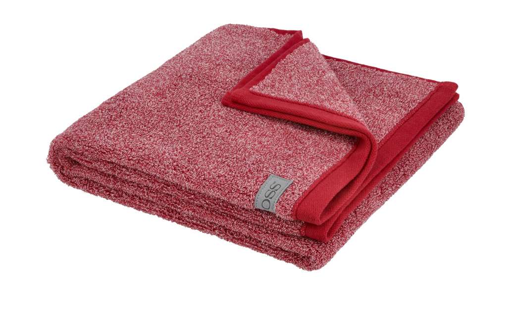 Ross Duschtuch  4120 Melange ¦ rot ¦ 100% Baumwolle Badtextilien und Zubehör > Handtücher & Badetücher > Handtücher - Höffner