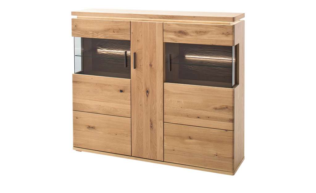 Woodford Highboard  Alone ¦ holzfarben Kommoden & Sideboards > Highboards - Höffner