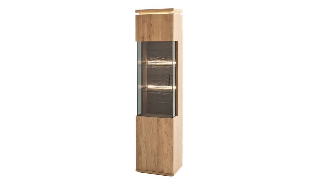 Woodford Vitrine  Alone ¦ holzfarben Kommoden & Sideboards > Vitrinen - Höffner