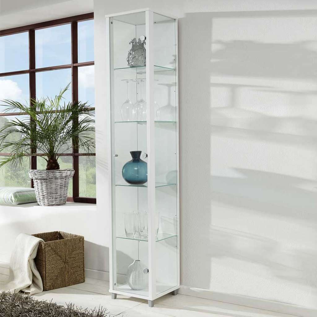 Vitrine in Weiß Made in Germany
