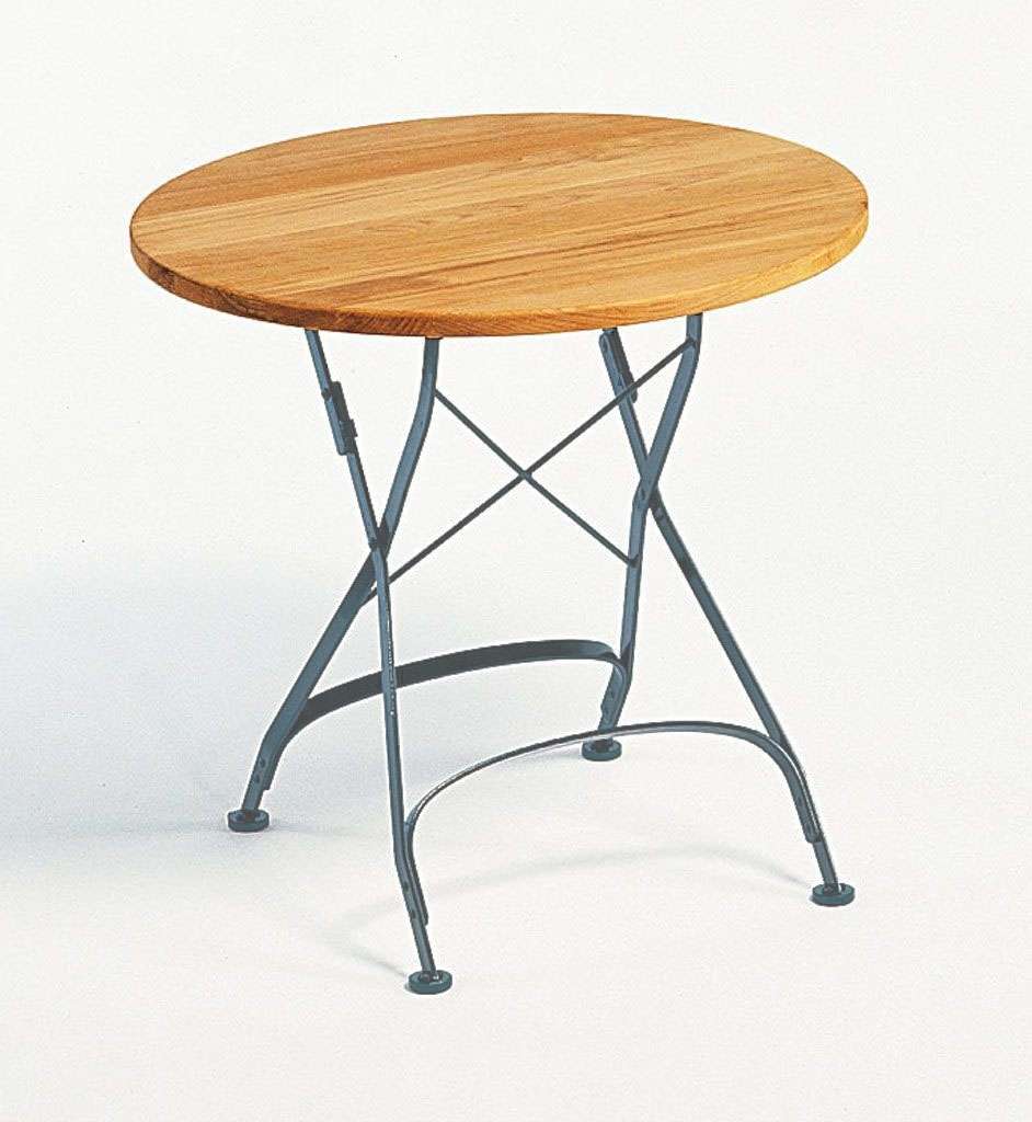 Weishäupl - Classic Tisch rund M - graphitgrau - indoor