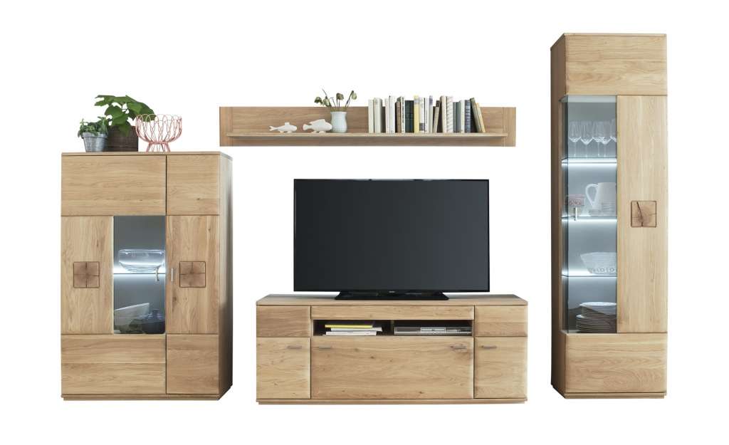 Woodford Wohnwand  Loggia ¦ holzfarben Wohnwände - Höffner