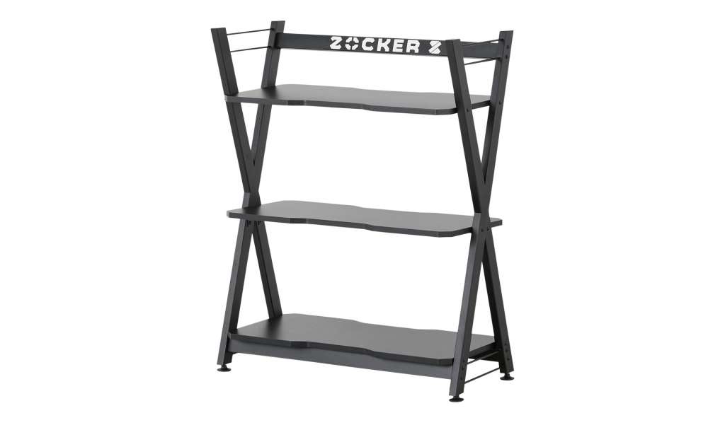 Regal  Zocker ¦ schwarz Regale > Büroregale - Höffner