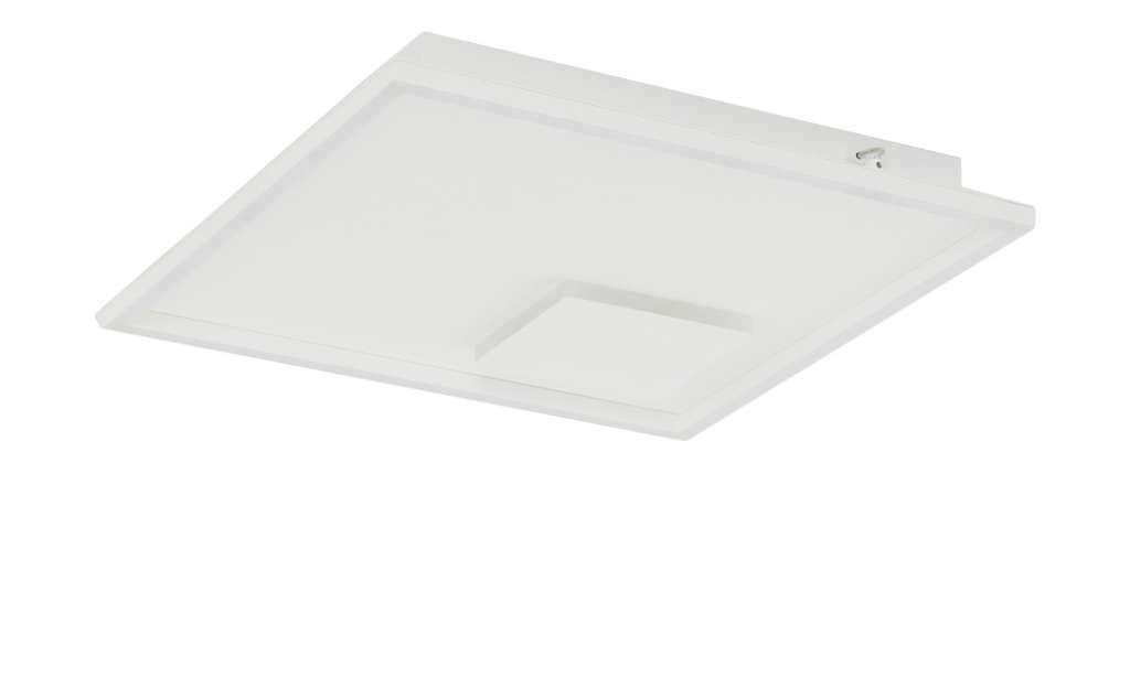 KHG LED-Deckenleuchte weiß, ´quadrat, groß´ ¦ weiß Lampen & Leuchten > Innenleuchten > Deckenleuchten - Höffner