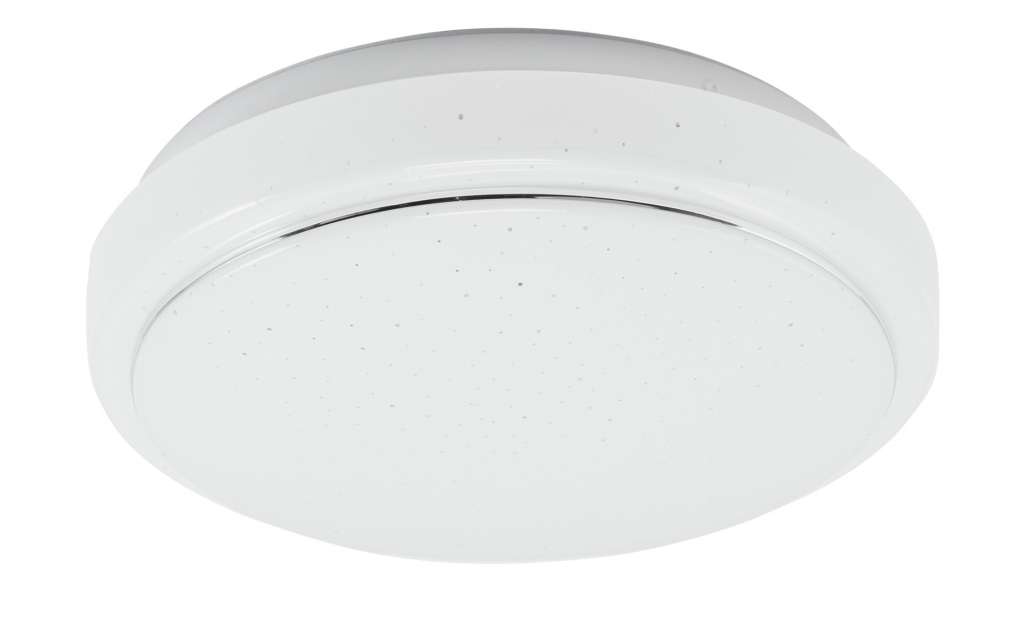 LED-Bad-Deckenleuchte, 1-flammig, Sternhimmeloptik ¦ weißØ: 28 Lampen & Leuchten > Innenleuchten > Deckenleuchten - Höffner