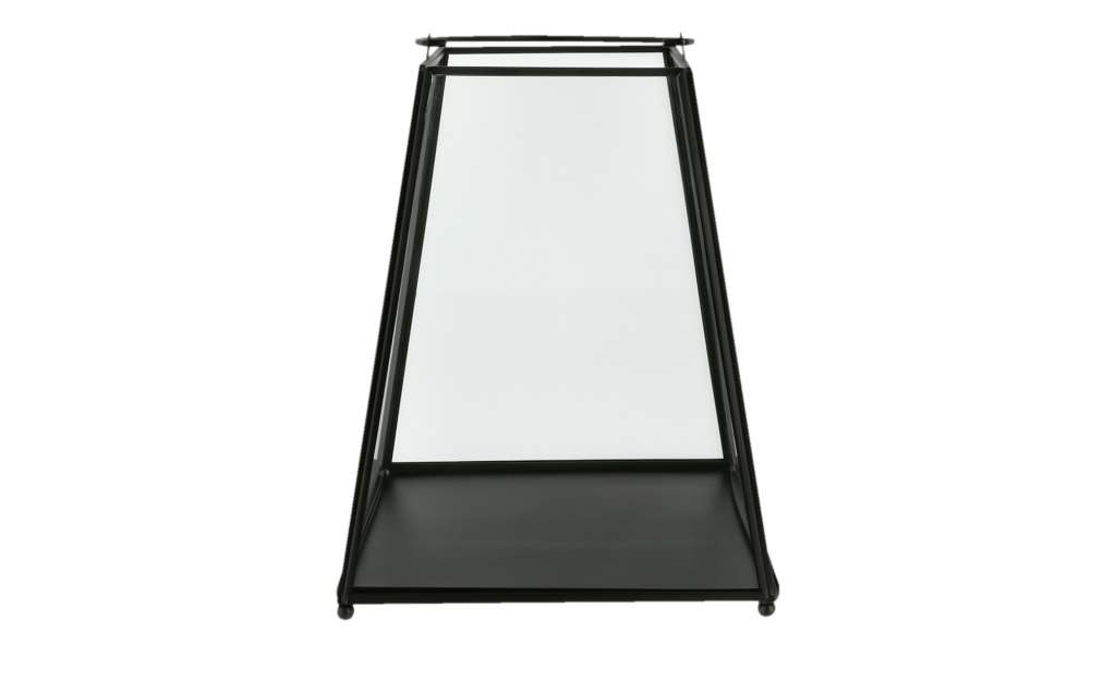 Laterne ¦ schwarz ¦ Glas , Metall Dekoration > Laternen & Windlichter - Höffner