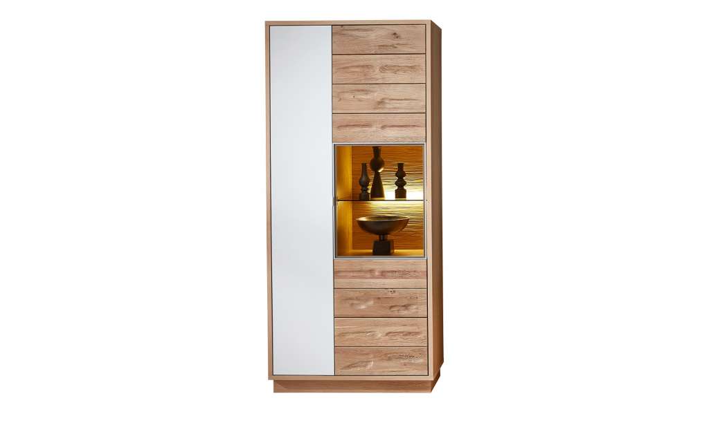 Woodford Vitrine  Toulouse ¦ holzfarben Kommoden & Sideboards > Vitrinen - Höffner