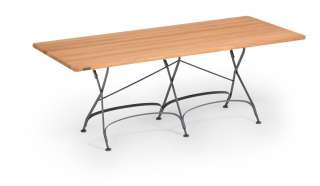 Weishäupl - Classic Tisch rechteckig XL - graphitgrau - indoor